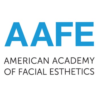 AAFE American Academy of Facial Esthetics logo representing advanced facial and cosmetic dental training – Smile Worth Dental Co